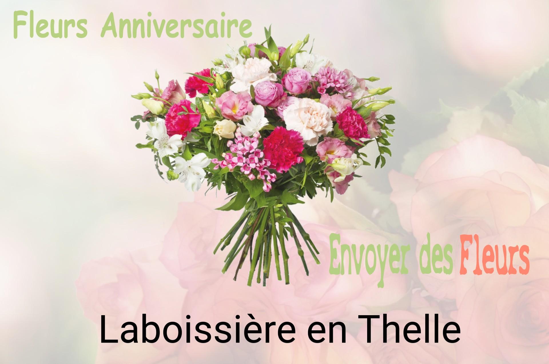 Bouquet de fleurs d’anniversaire livré à Laboissière-en-Thelle