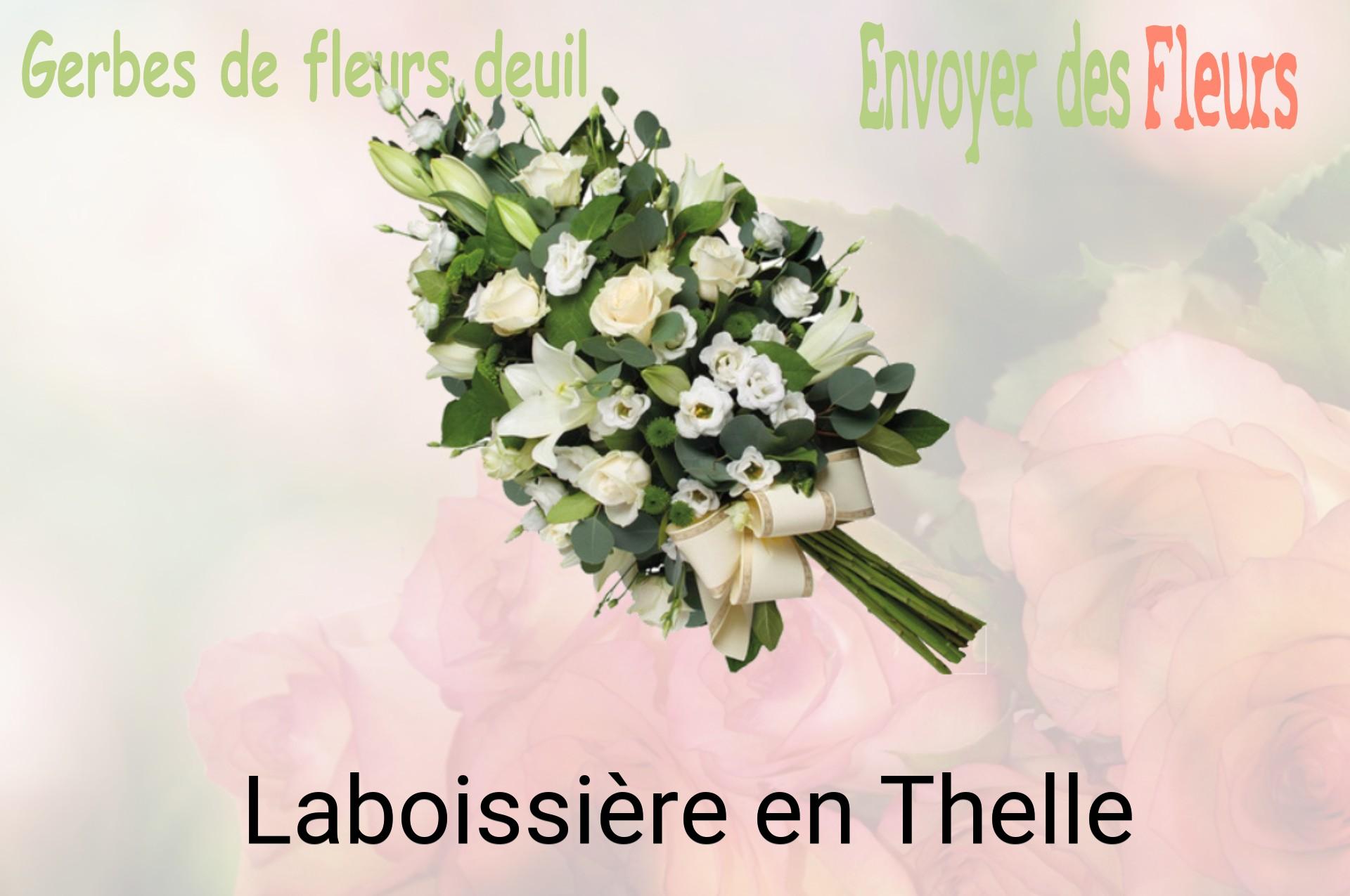 Gerbe de fleurs de deuil livrée à Laboissière-en-Thelle